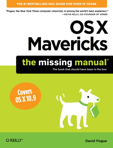 Cover image for book OS X Mavericks: The Missing Manual