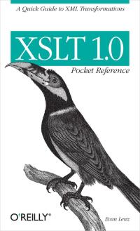 Titelbild: XSLT 1.0 Pocket Reference 1st edition 9780596100087