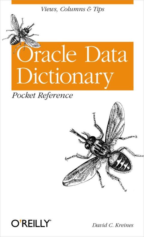 Cover image for book Oracle Data Dictionary Pocket Reference
