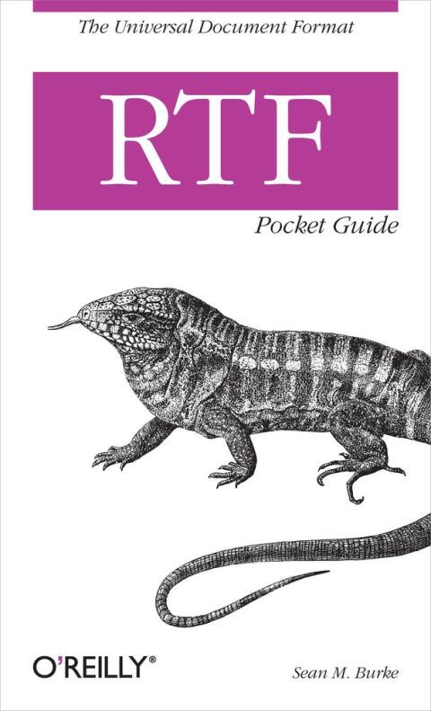 Cover image for book RTF Pocket Guide