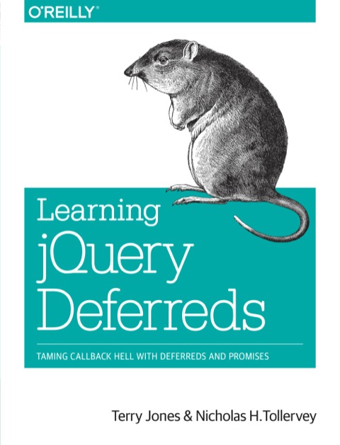 Cover image for book Learning jQuery Deferreds