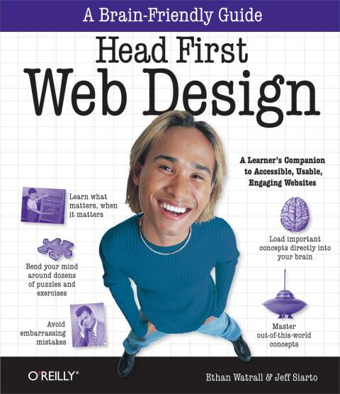 Cover image for book Head First Web Design