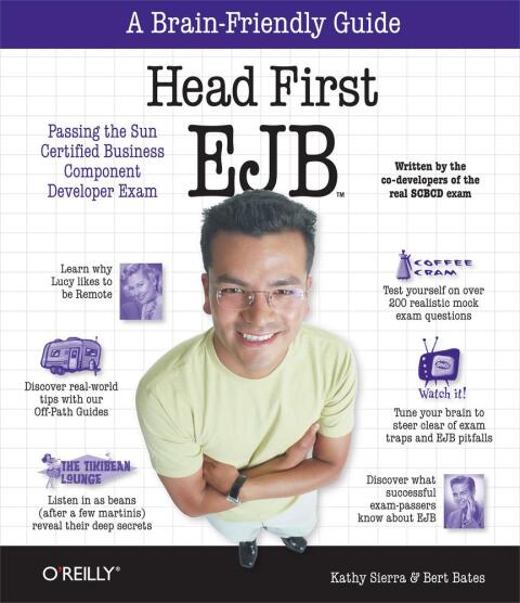 Cover image for book Head First EJB