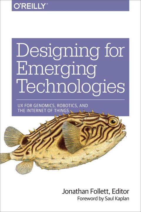 Cover image for book Designing for Emerging Technologies