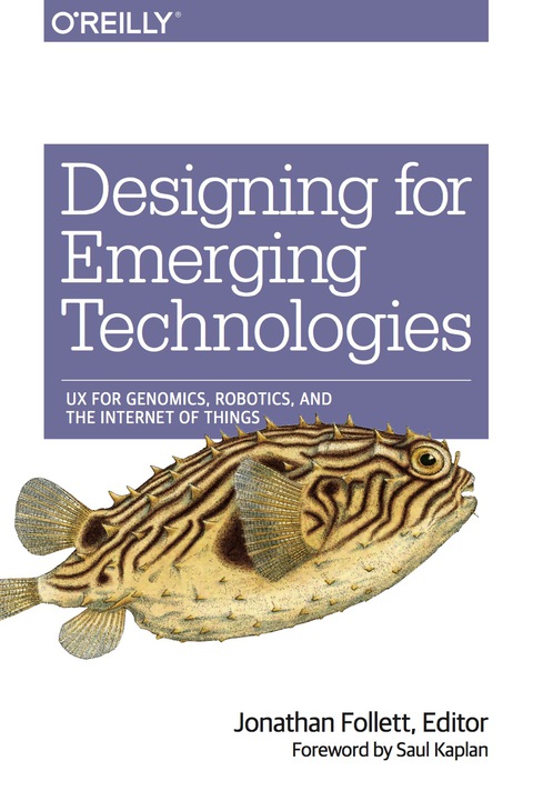 Cover image for book Designing for Emerging Technologies