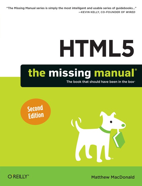 Cover image for book HTML5: The Missing Manual
