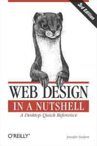 Cover image: Web Design in a Nutshell 3rd edition 9780596009878