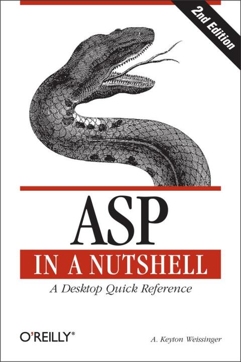 Cover image for book ASP in a Nutshell
