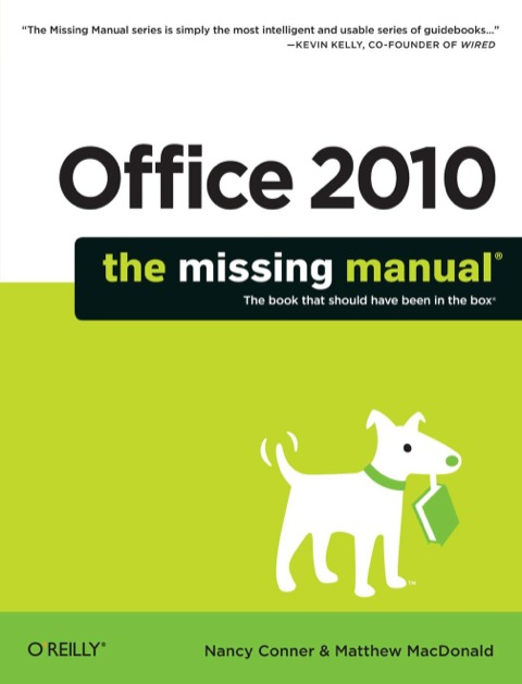 Cover image for book Office 2010: The Missing Manual