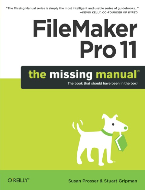 Cover image for book FileMaker Pro 11: The Missing Manual