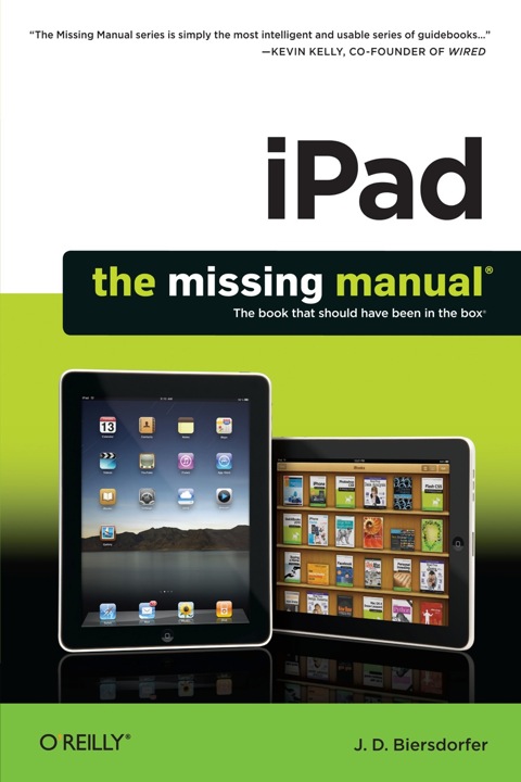 Cover image for book iPad: The Missing Manual