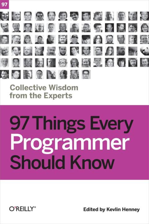Cover image for book 97 Things Every Programmer Should Know