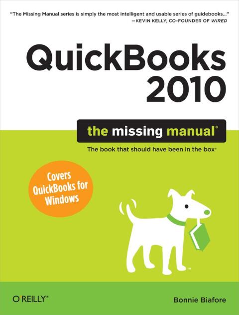Cover image for book QuickBooks 2010: The Missing Manual