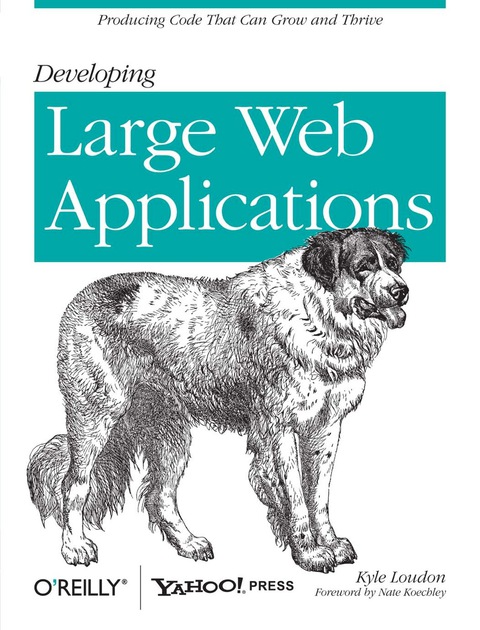 Cover image for book Developing Large Web Applications