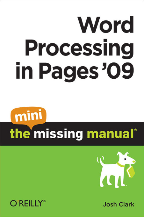Cover image for book Word Processing in Pages '09: The Mini Missing Manual
