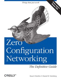 Cover image: Zero Configuration Networking: The Definitive Guide 1st edition 9780596101008