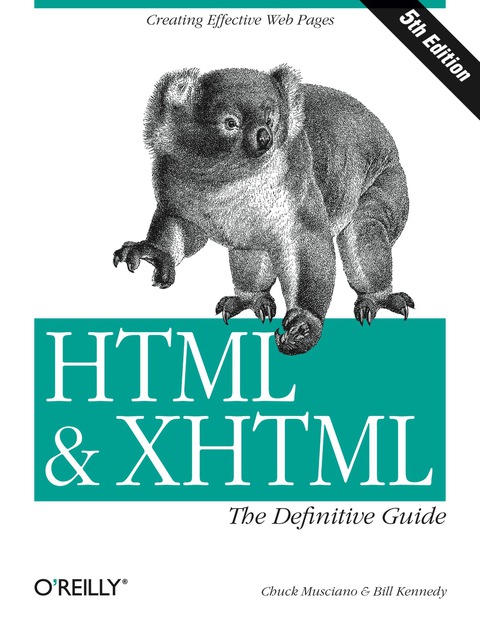 Cover image for book HTML & XHTML