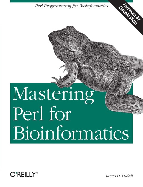 Cover image for book Mastering Perl for Bioinformatics