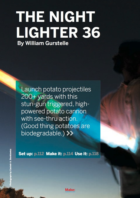 Cover image for book The Night Lighter 36 Spud Gun