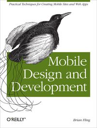 Omslagafbeelding: Mobile Design and Development 1st edition 9780596155445
