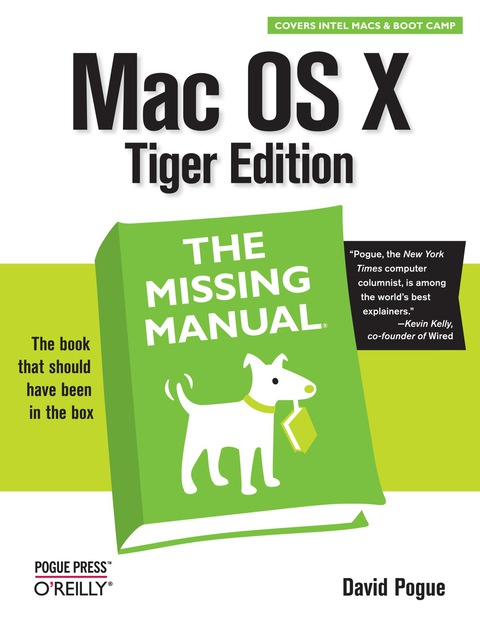 Cover image for book Mac OS X: The Missing Manual, Tiger Edition