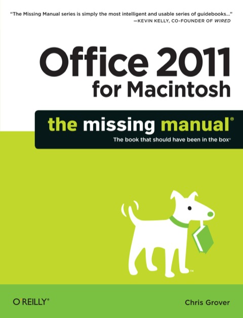 Cover image for book Office 2011 for Macintosh: The Missing Manual