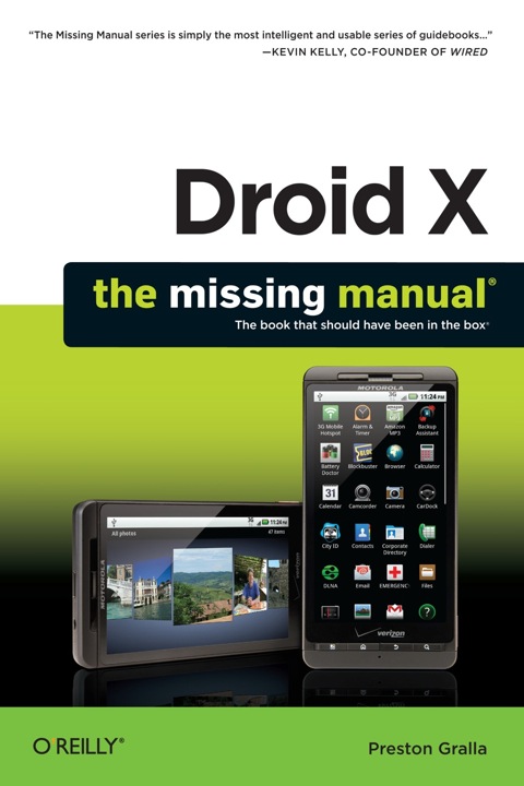 Cover image for book Droid X: The Missing Manual