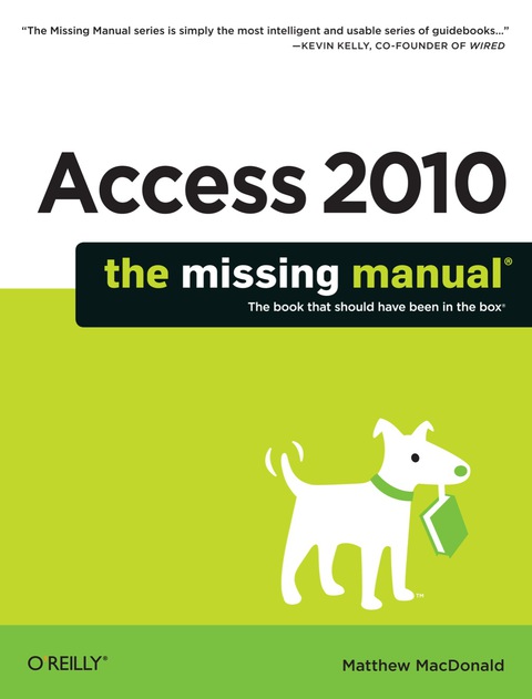 Cover image for book Access 2010: The Missing Manual