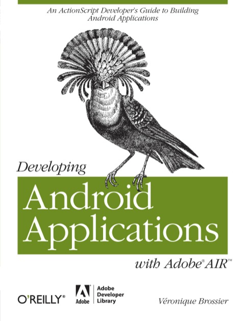 Cover image for book Developing Android Applications with Adobe AIR