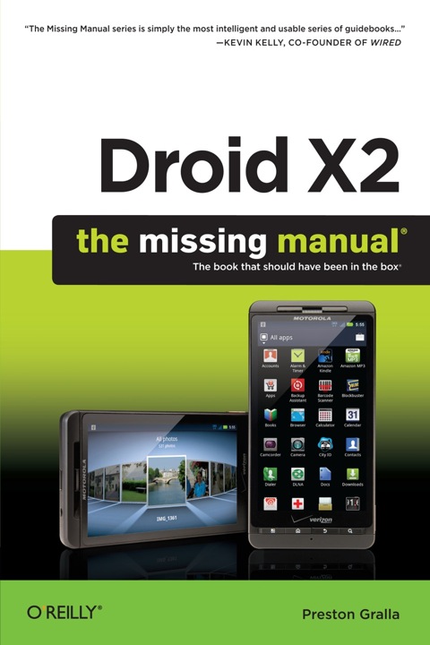 Cover image for book Droid X2: The Missing Manual