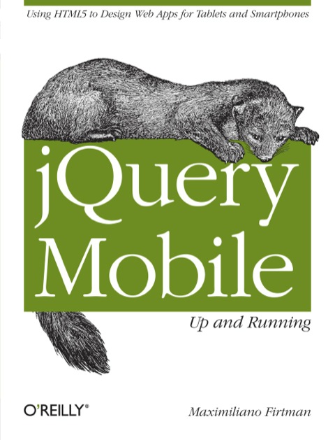 Cover image for book jQuery Mobile: Up and Running