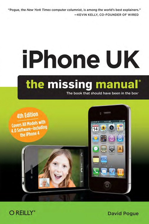 Cover image for book iPhone UK: The Missing Manual