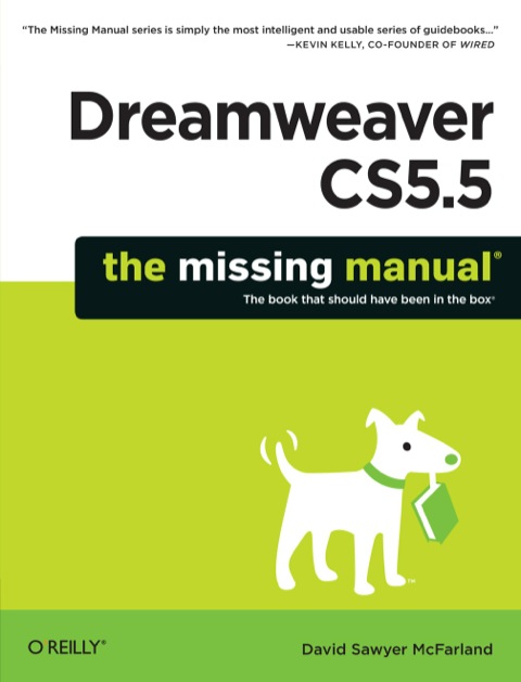 Cover image for book Dreamweaver CS5.5: The Missing Manual