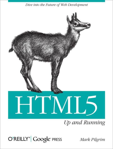Cover image for book HTML5: Up and Running