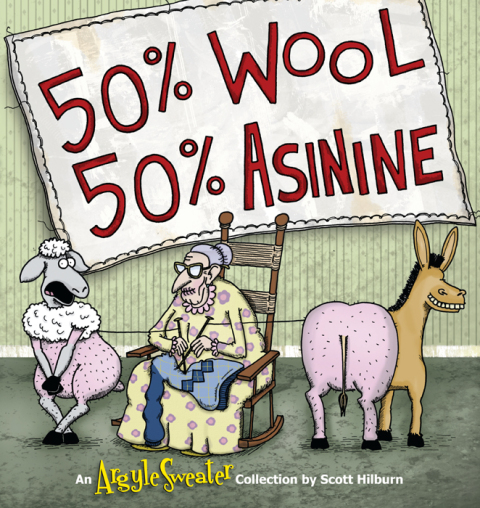 Cover image for book 50% Wool, 50% Asinine