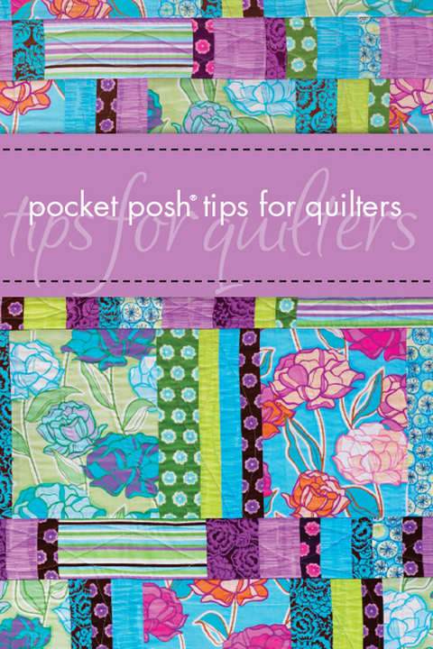 Cover image for book Pocket Posh Tips for Quilters