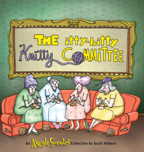 Cover image for book The Itty-Bitty Knitty Committee