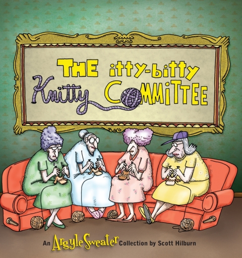 Cover image for book The Itty-Bitty Knitty Committee