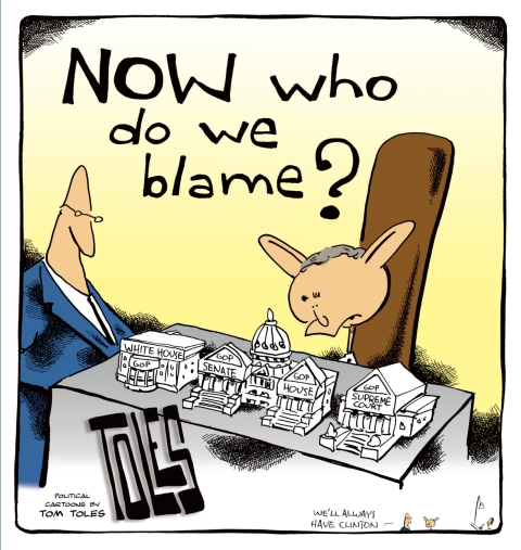 Cover image for book NOW Who Do We Blame?