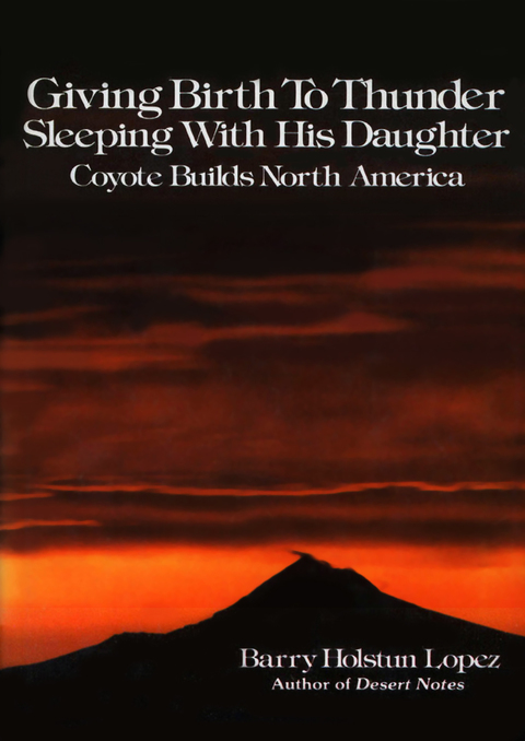 Cover image for book Giving Birth to Thunder, Sleeping with His Daughter