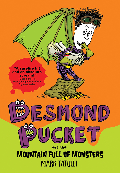 Cover image for book Desmond Pucket and the Mountain Full of Monsters