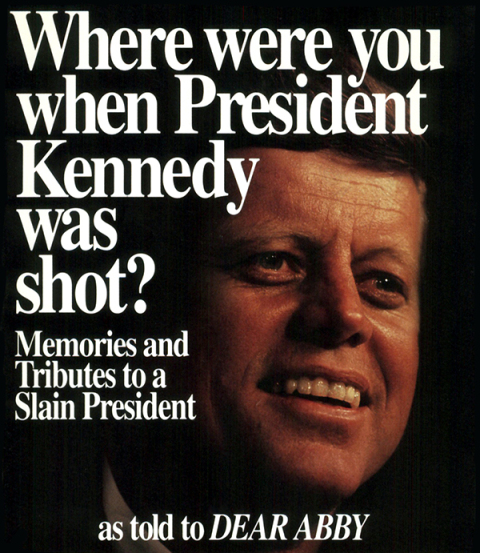 Cover image for book Where Were You When President Kennedy Was Shot?