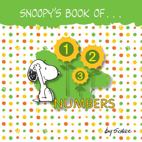 Cover image for book Snoopy's Book of Numbers