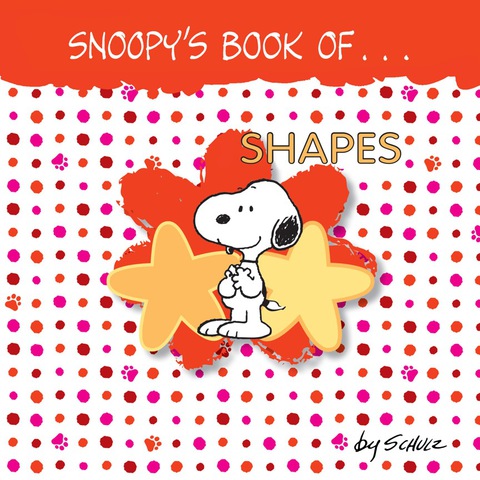 Cover image for book Snoopy's Book of Shapes