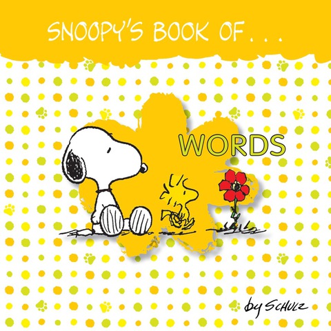 Cover image for book Snoopy's Book of Words