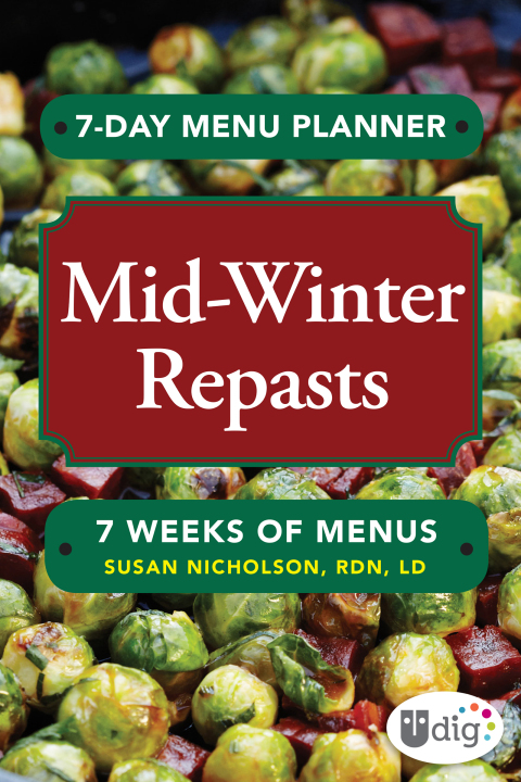 Cover image for book 7-Day Menu Planner: Mid-Winter Repasts