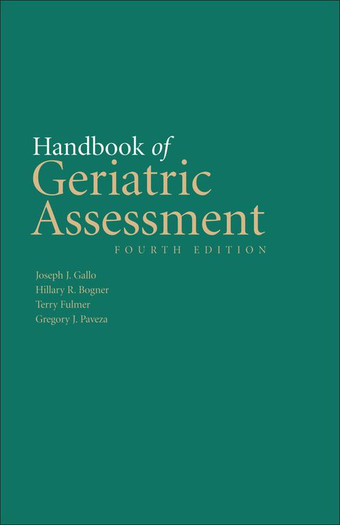 Cover image for book Handbook of Geriatric Assessment