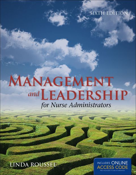 Cover image for book Management and Leadership for Nurse Administrators