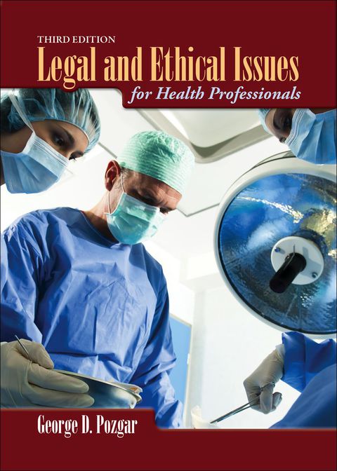 Cover image for book Legal and Ethical Issues for Health Professionals BOOK ONLY