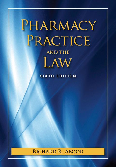 Cover image for book Pharmacy Practice and The Law